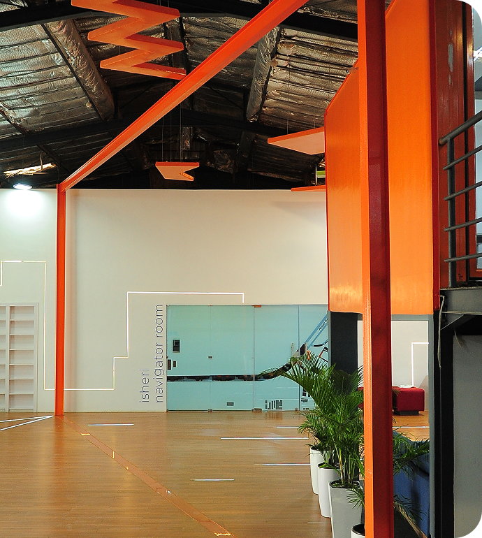 Vibranium Valley workspace interior staircase Lagos