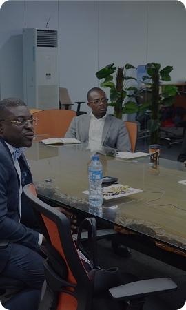 Vibranium Valley team meeting at the Ikeja Lagos hub