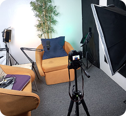 Media studio detail at Vibranium Valley Lagos