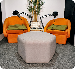 Media studio detail at Vibranium Valley Lagos